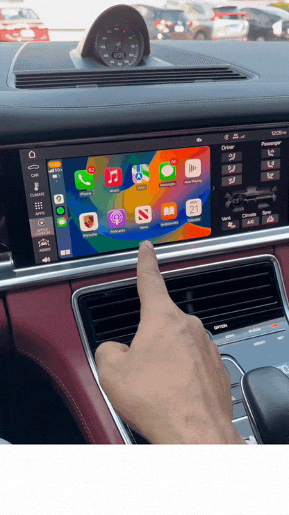 Youtube e Netflix AI-Box per Porsche