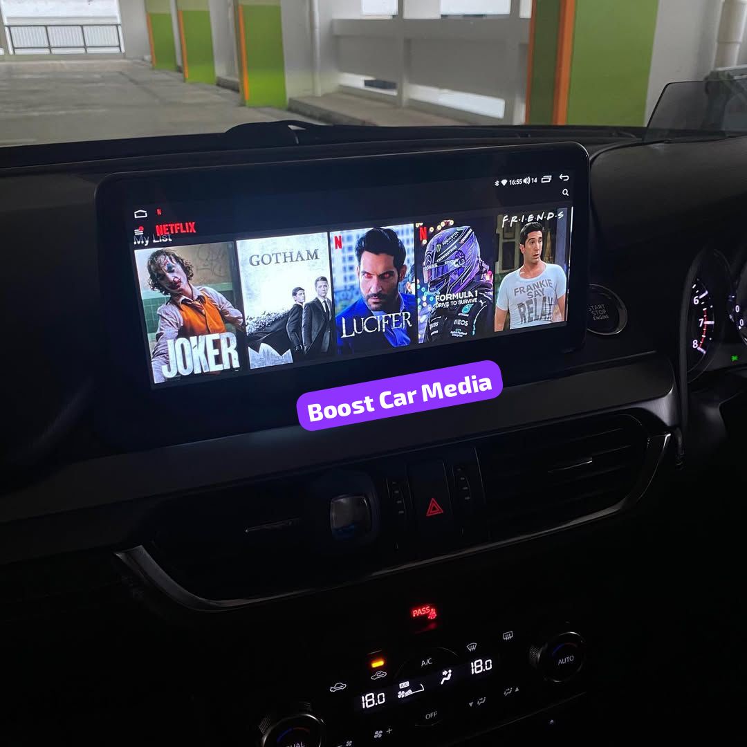Youtube e Netflix AI-Box per Mazda