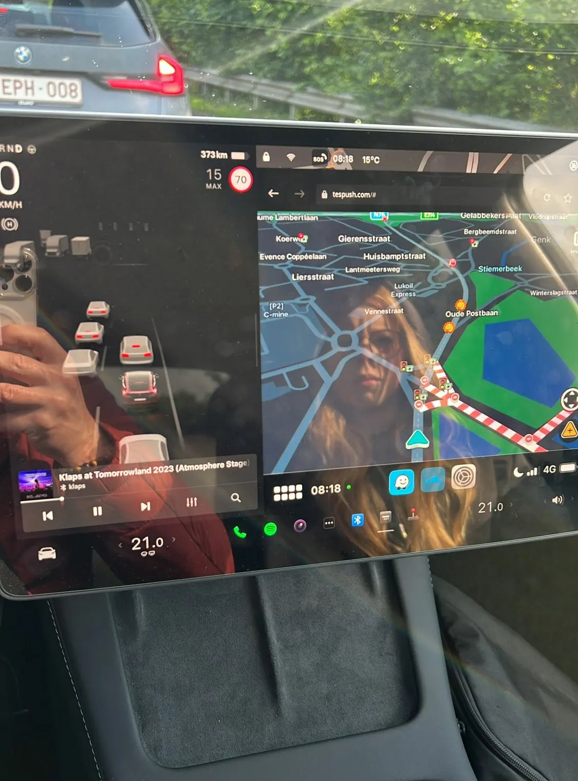 Youtube e Netflix Carplay AI-Box per TESLA